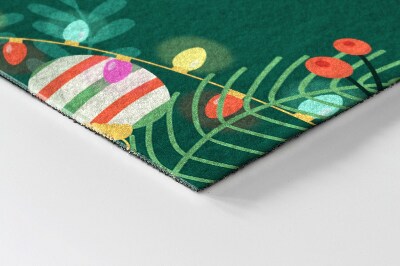 Droogloopmat Kerstversiering