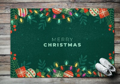 Droogloopmat Kerstversiering