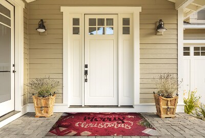 Deurmat Kerstversiering