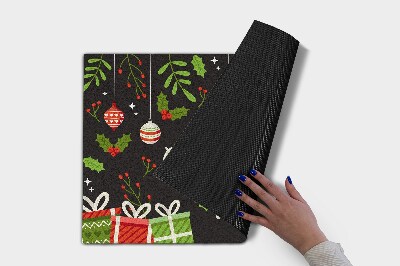 Droogloopmat Kerstversiering