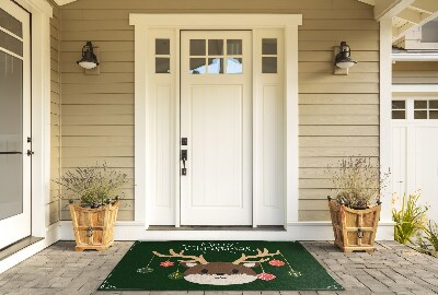 Deurmat Kerst rendier