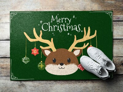 Deurmat Kerst rendier