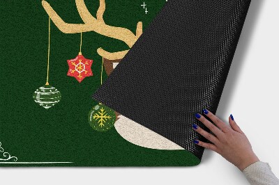 Deurmat Kerst rendier