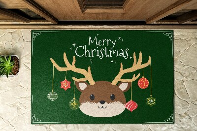 Deurmat Kerst rendier