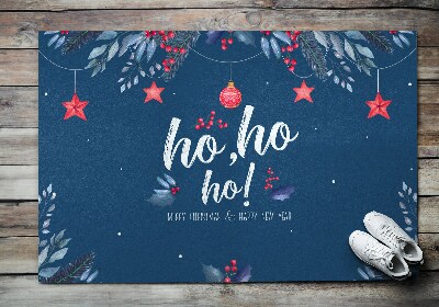 Droogloopmat Voor de Kerstman