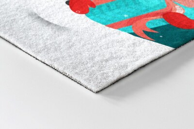 Deurmat Kerst sneeuwmannen