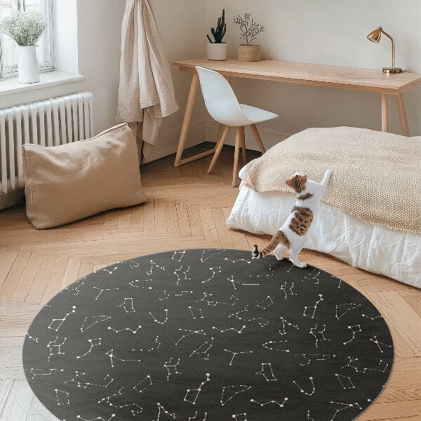 Vinyl vloerkleden met kosmische motieven 