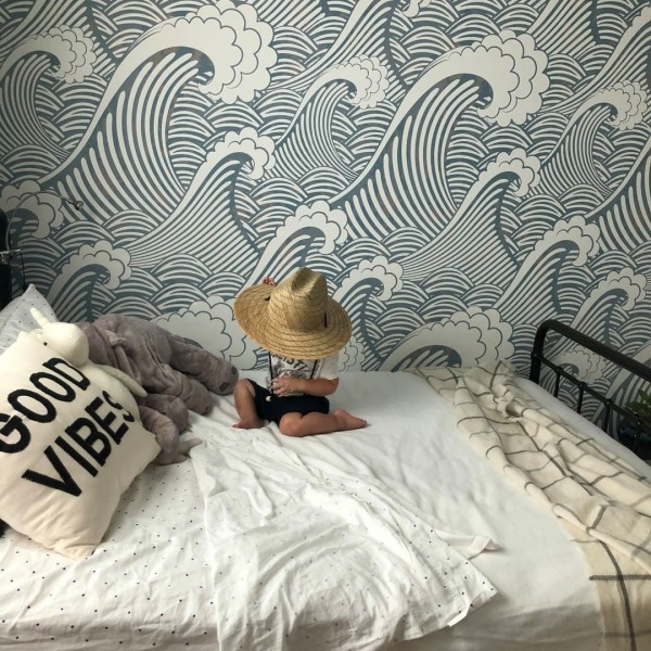 Fotobehang met vissen – rustige en maritieme muurdecoratie 