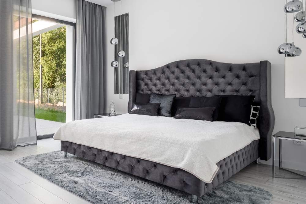 Glamoureuze slaapkamer