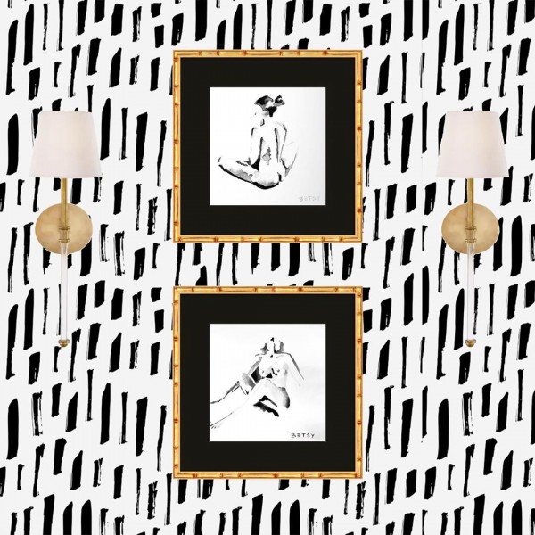 Fotobehang met strepen – stijlvolle en ruimtelijke wanddecoratie 