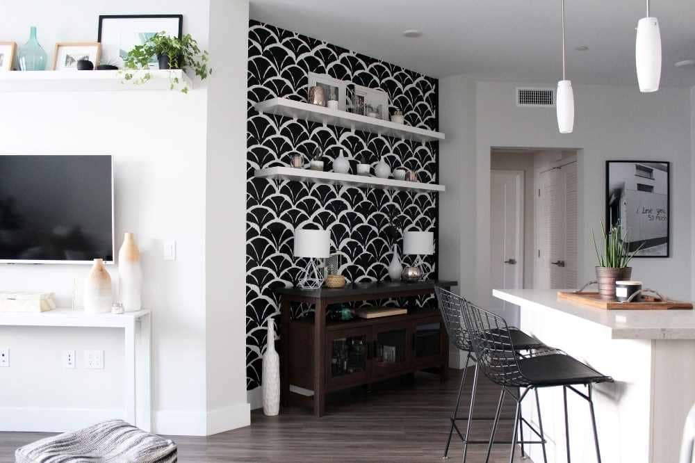 tips voor zwart-wit woonkamerarrangementen