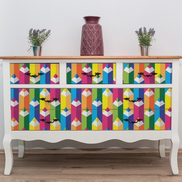 Decoratiefolie zelfklevend voor kindermeubilair 