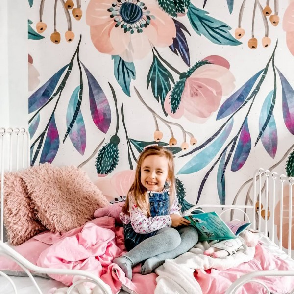 Fotobehang met bloemen – stijlvolle en natuurlijke wanddecoratie 