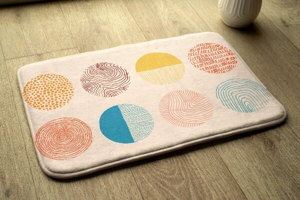 Badkamermatten met unieke designs 