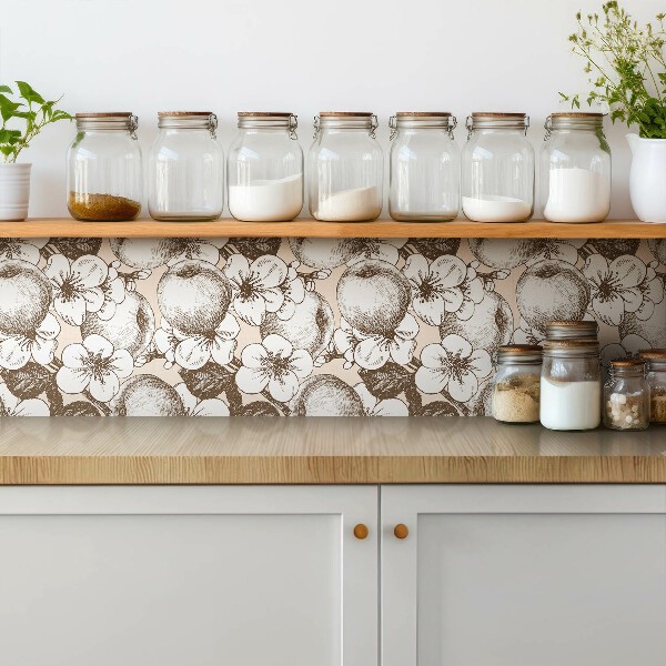 Zelfklevende tegels – natuurmotieven 