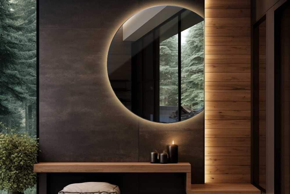 wandopstelling in de woonkamer