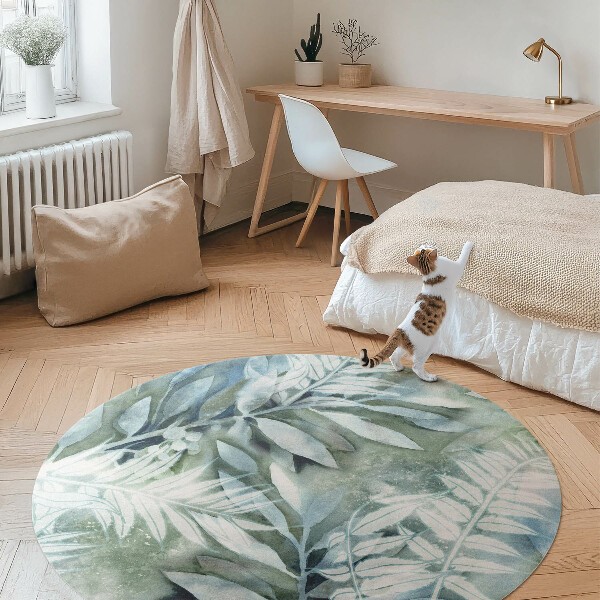 Vinyl vloerkleden met bloemen- en plantenmotieven 