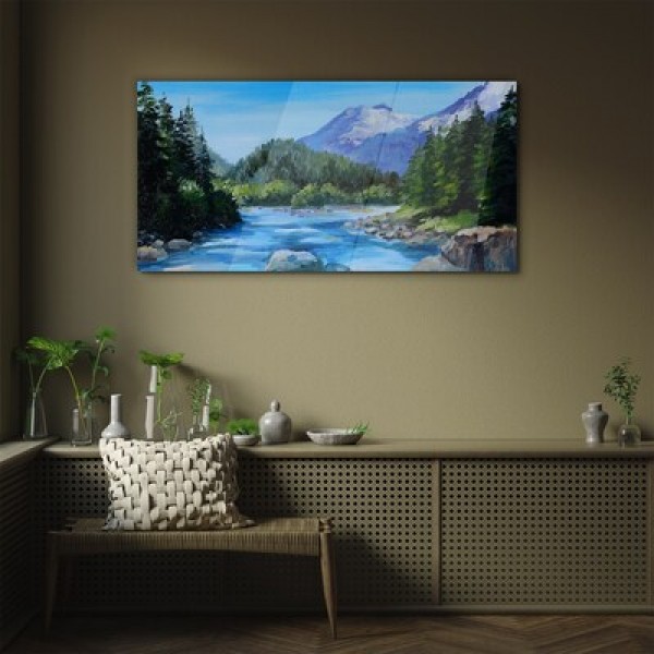 Foto’s op glas – Rivieren 