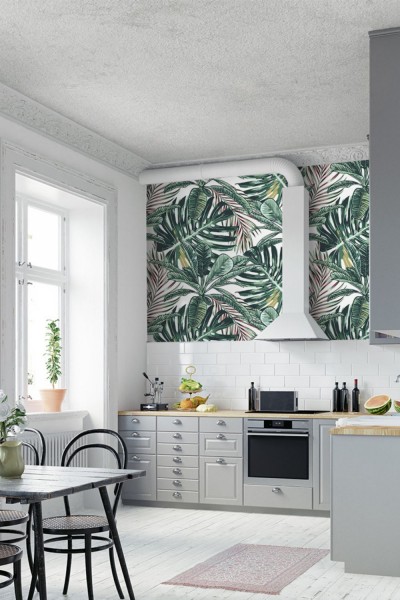 Wat voor de keukenmuur - 5 ideeën voor een uniek interieur