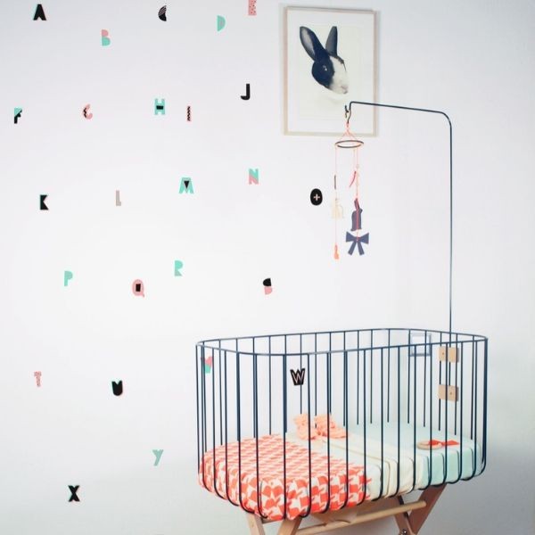 Kinderkamerstickers – decoratieve muurstickers voor kinderkamers 