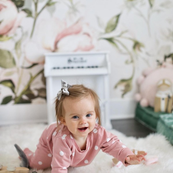 Fotobehang met orchideeën – elegante en serene wanddecoratie 