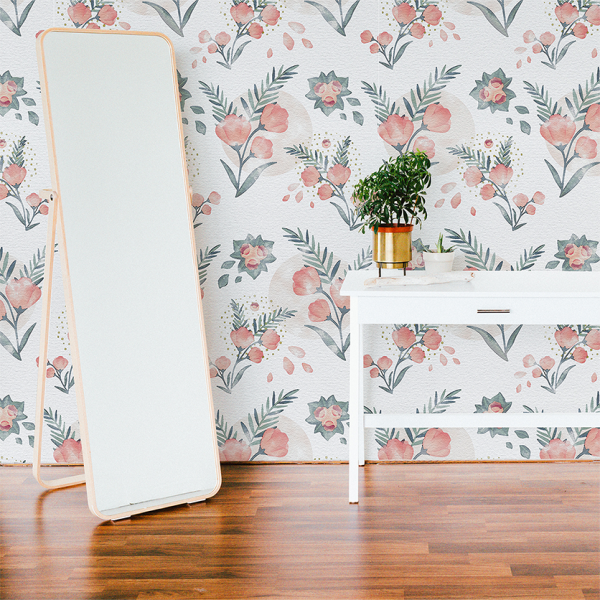 Fotobehang met tulpen – frisse en natuurlijke wanddecoratie 