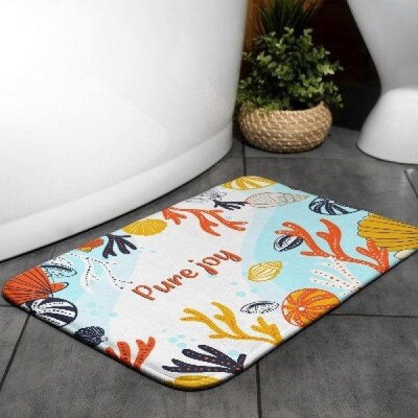 Badkamermatten met teksten 