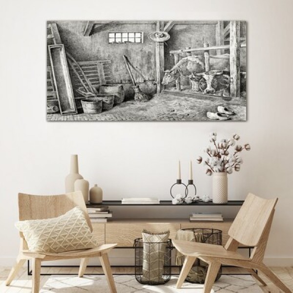 Foto’s op glas – Koeien 