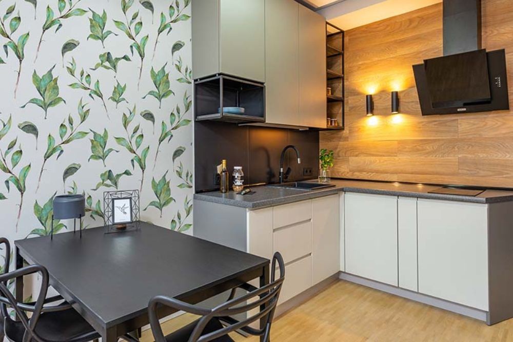 Wat te dragen op de keukenmuur