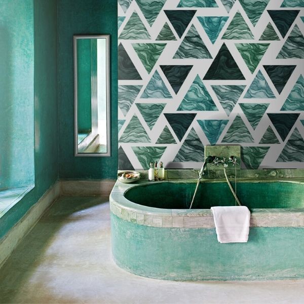 Geometrisch fotobehang – moderne en stijlvolle muurdecoratie 