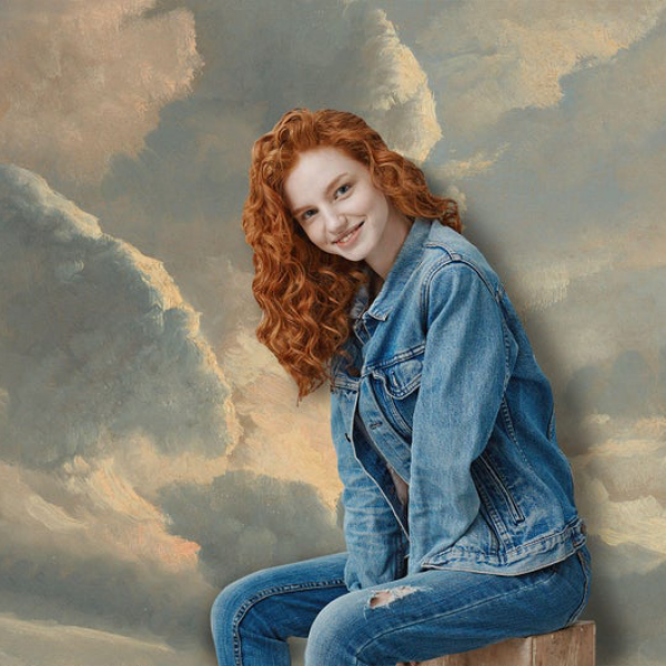 Fotobehang met Wolken 
