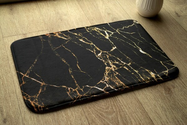 Badkamermatten met marmerlook 